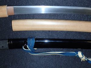 Koto Fuyuhiro Otanto Wakizashi mounted in Aikuchi Koshirae NBTHK Hozon Certificate