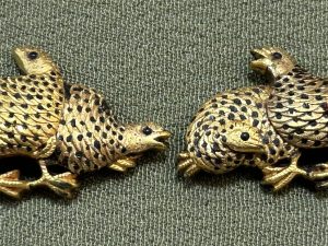 Omori School Quail Menuki