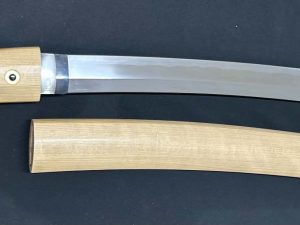 Motoshige Wakizashi Koto from late Kamakura with NBTHK Tokubetsu Hozon Certificate