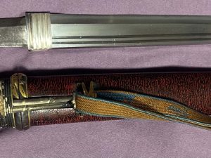 Katakiriba Kaifu Tanto with Beautiful Tonbo Koshirae NBTHK Certificate