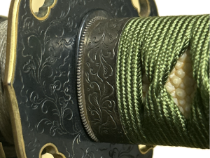 Koto Kanetake Katana mounted in Beautiful Tachi Koshirae Nbthk Hozon Certificate