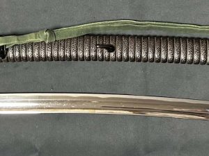 Wakizashi with "Dancing Buddha" (Odoributsu) Cutting Test.